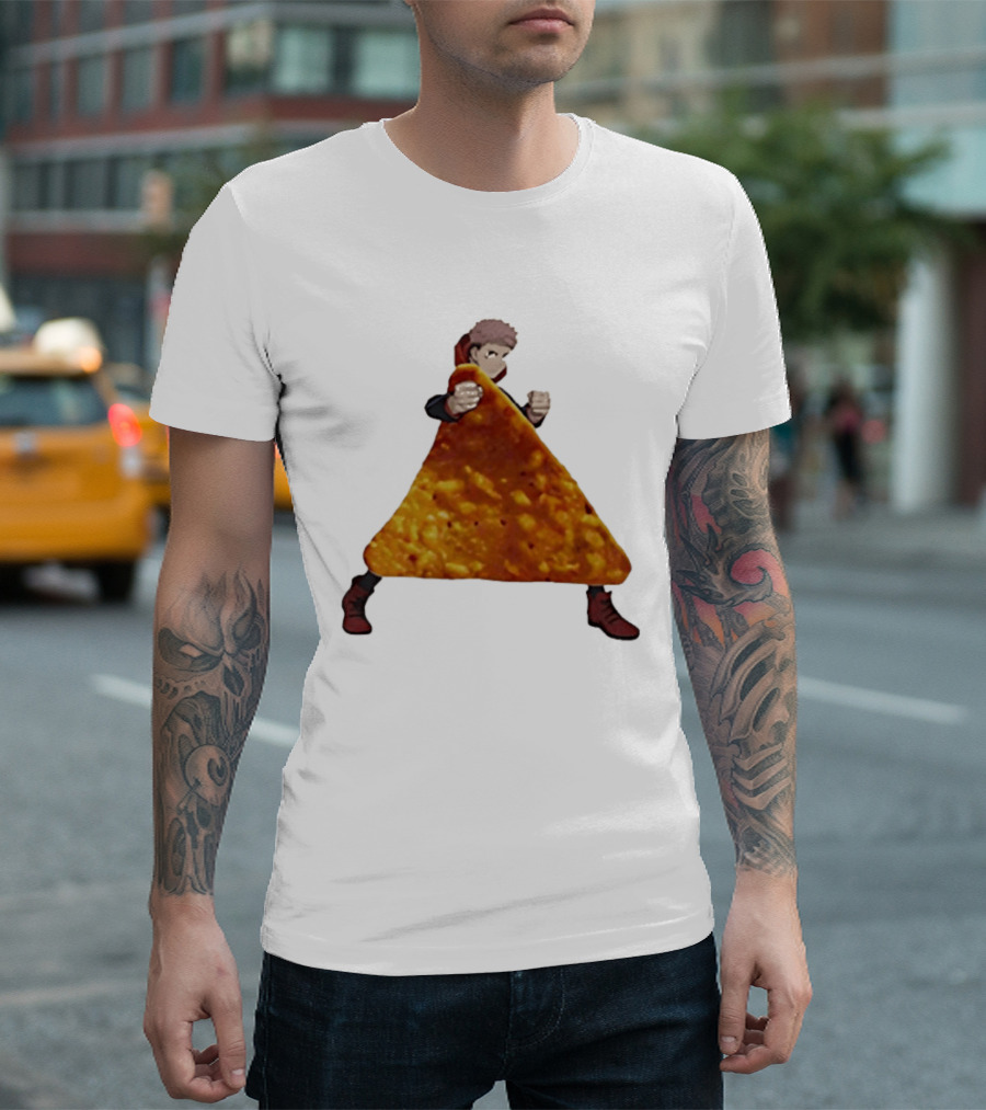Yuji Itadori Dorito Jujutsu Kaisen Anime T-Shirt