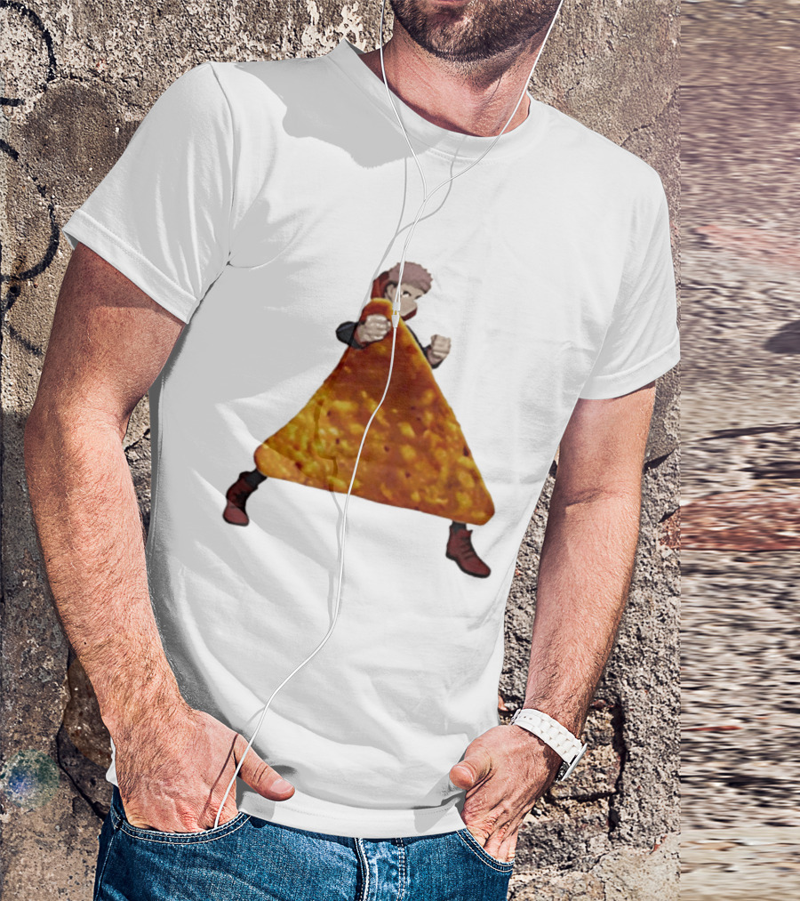 Yuji Itadori Dorito Jujutsu Kaisen Anime T-Shirt