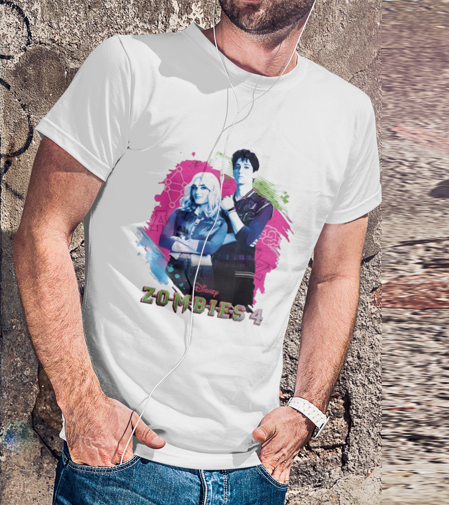 Zed And Addison Disney Zombies 4 Dawn Of The Vampires Movie T-Shirt