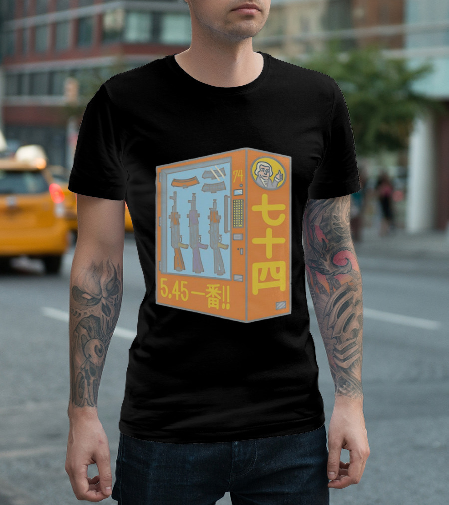 Vending Machine 74 Seven Four 5.45 Ichiban T-Shirt