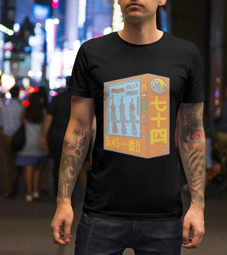 Vending Machine 74 Seven Four 5.45 Ichiban T-Shirt