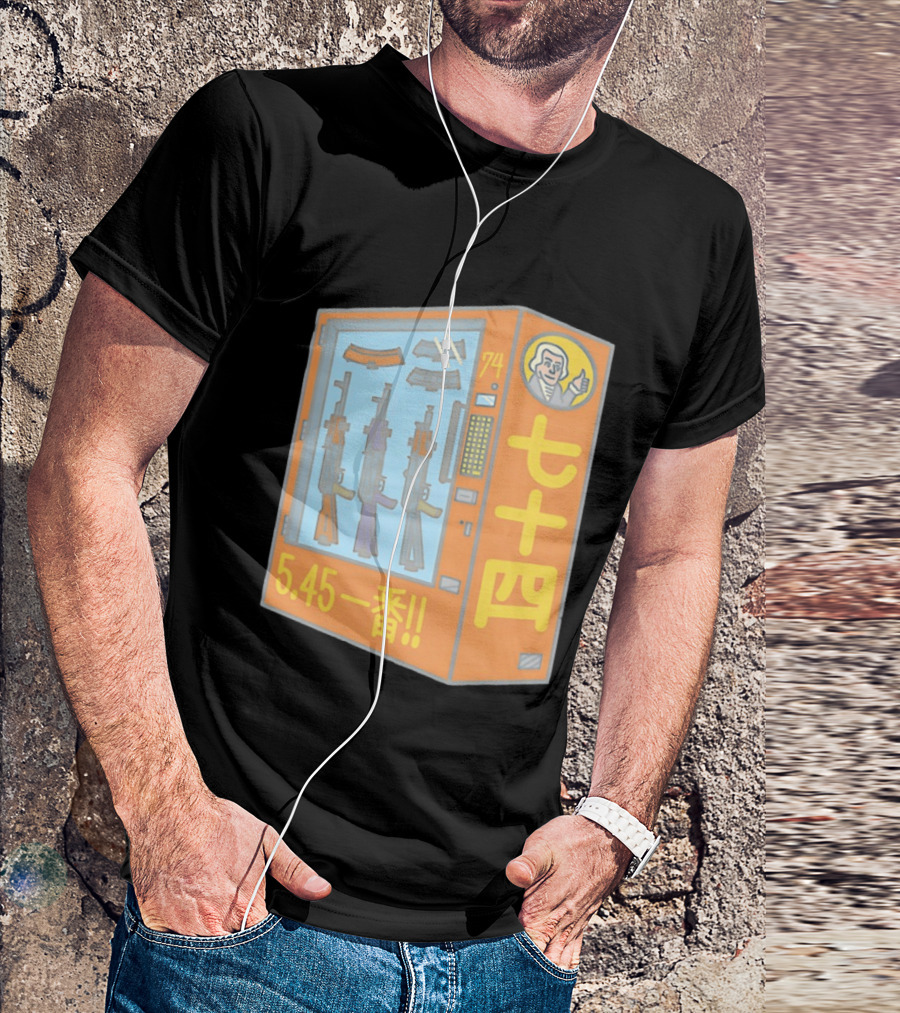 Vending Machine 74 Seven Four 5.45 Ichiban T-Shirt