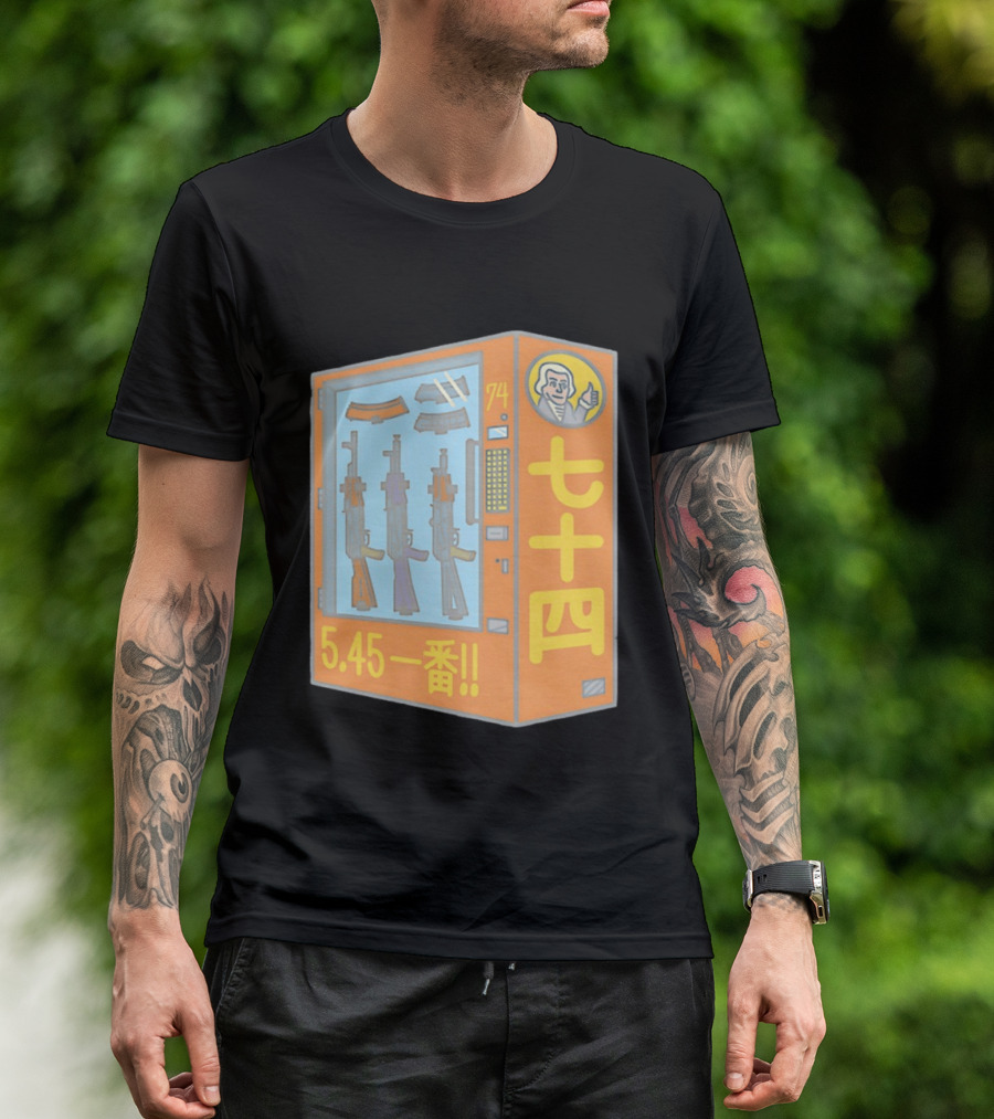 Vending Machine 74 Seven Four 5.45 Ichiban T-Shirt