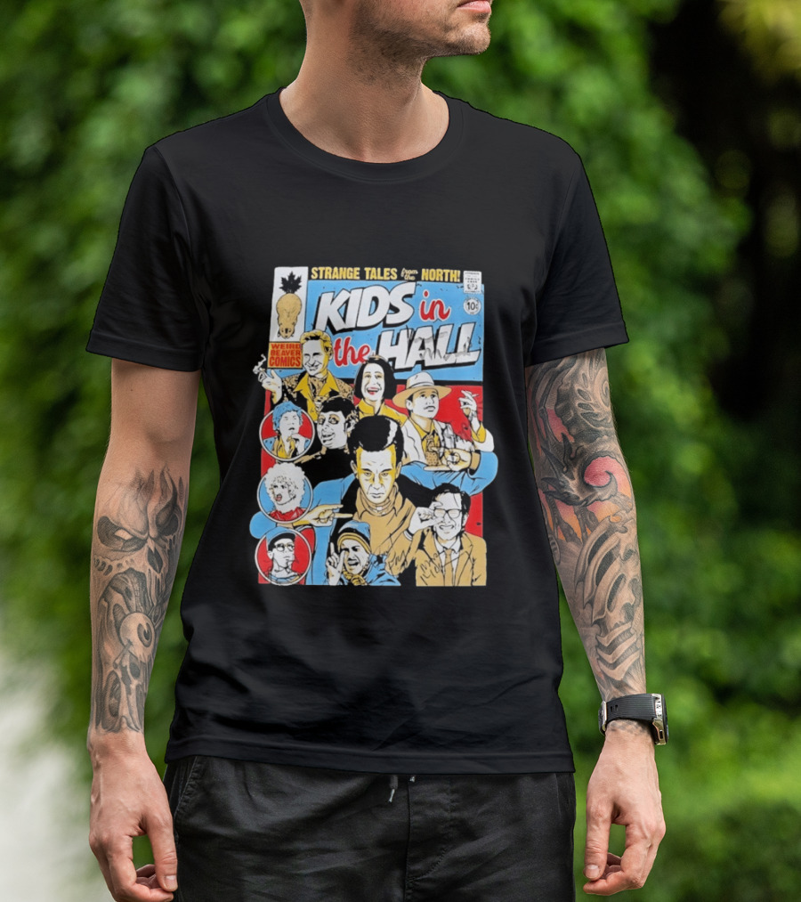 Weird Beaver Comics Strange Tales From The North Kids In The Hall T-Shirt