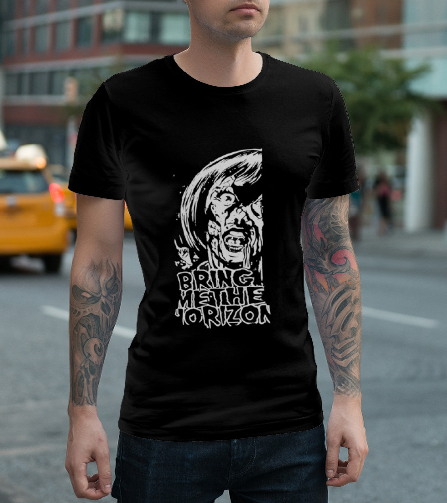 Bring Me The Horizon Distressed Zombie BMTH T-Shirt