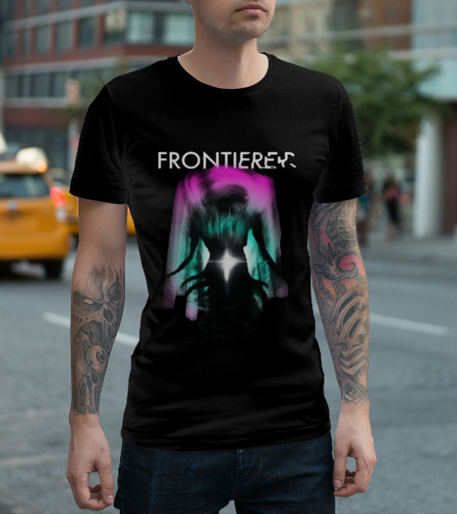 Indiemerchstore Frontierer Venom Taster Eerie Silhouette Optical Illusion T-Shirt