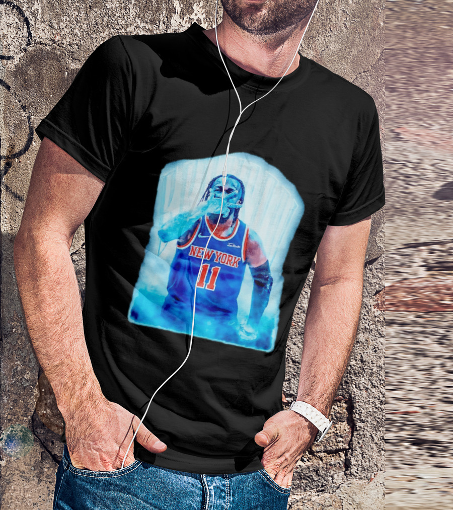 Jalen Brunson New York Knicks Number 11 NBA Basketball Player T-Shirt