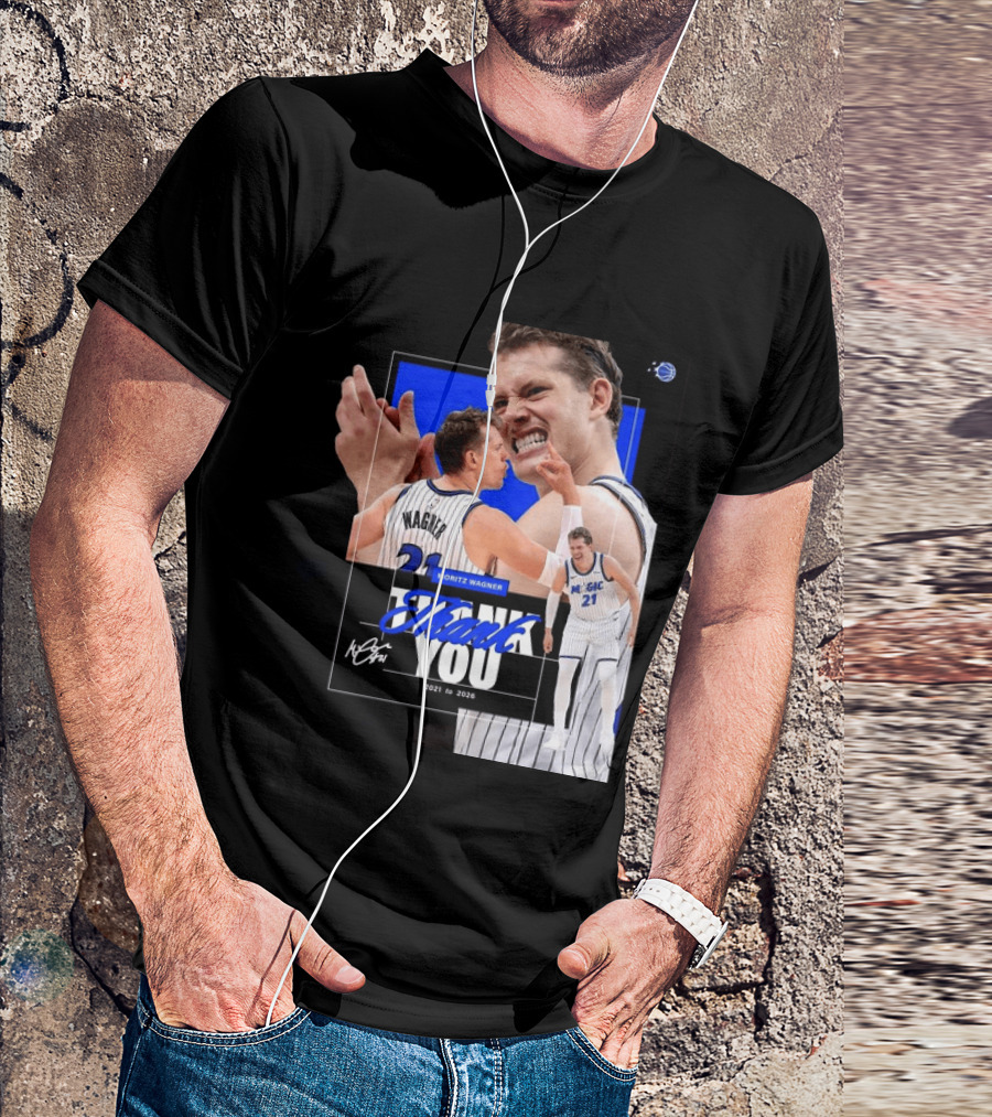 Thank You Moritz Wagner Orlando 2021 To 2026 T-Shirt
