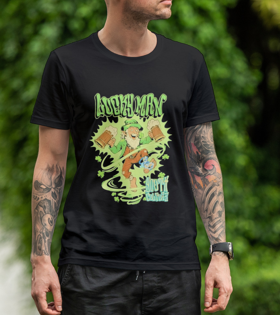 Lucky Man Leprechaun Youth Culture More Than Movement St Patricks Day T-Shirt