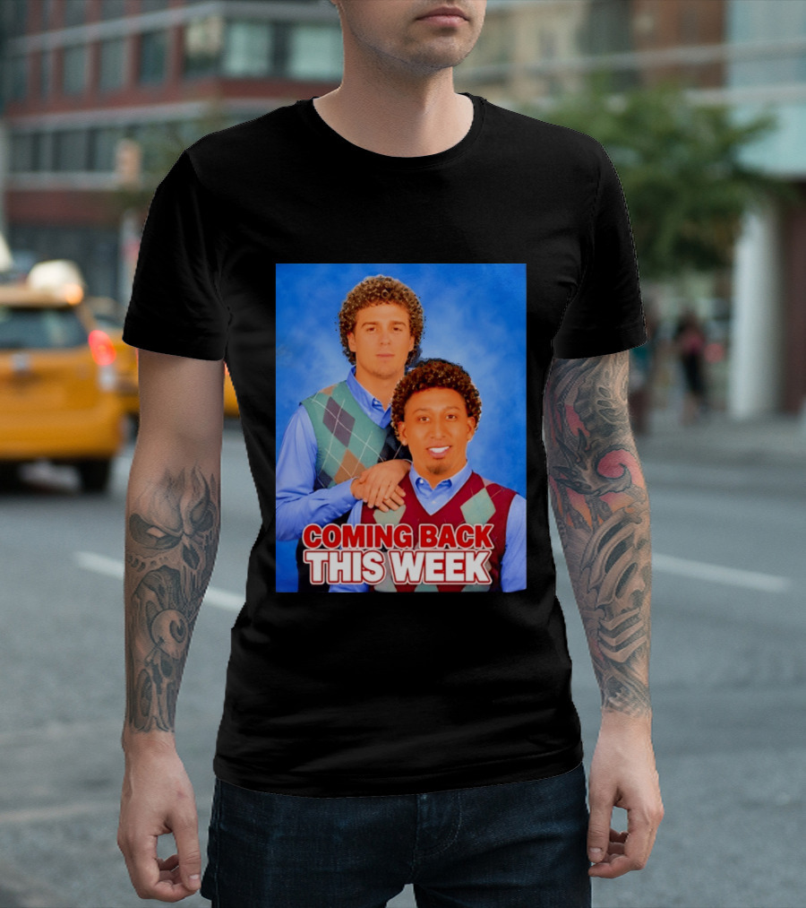Edwin Diaz Kíke Hernandez Step Brothers Coming Back This Week T-Shirt