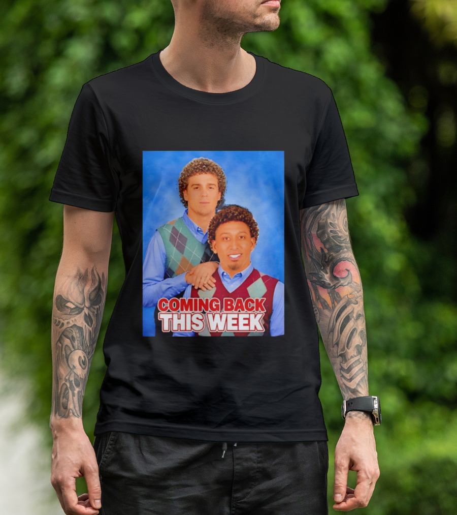 Edwin Diaz Kíke Hernandez Step Brothers Coming Back This Week T-Shirt