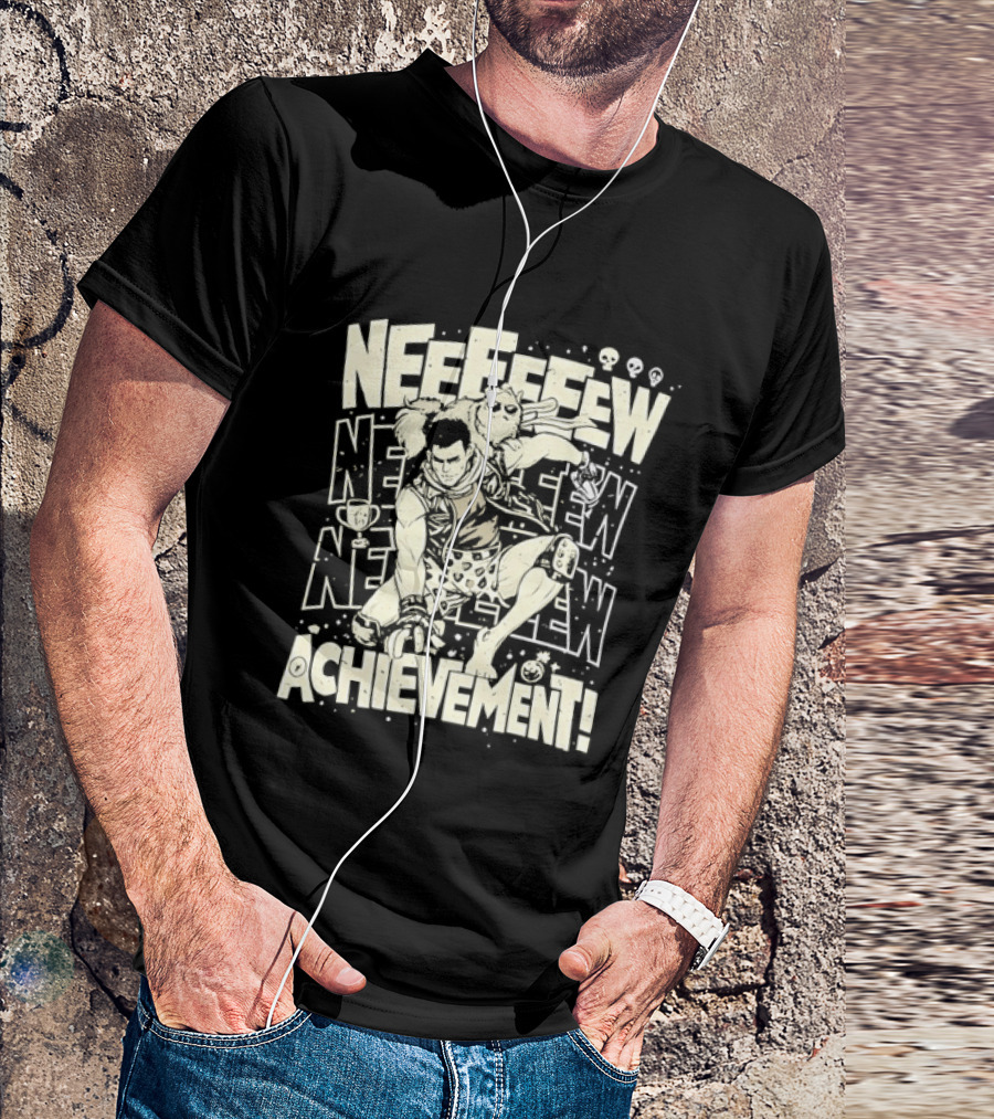 NEEEEW NEEEW NEEEW NEEEW ACHIEVEMENT Gaming Video Game Gamer T-Shirt