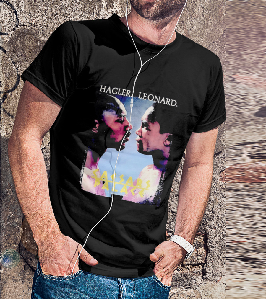 Hagler Leonard Caesars Palace Boxing Match Showdown T-Shirt