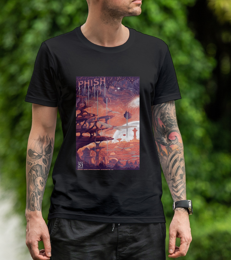 Phish Concert Alpharetta GA July 31 2021 T-Shirt