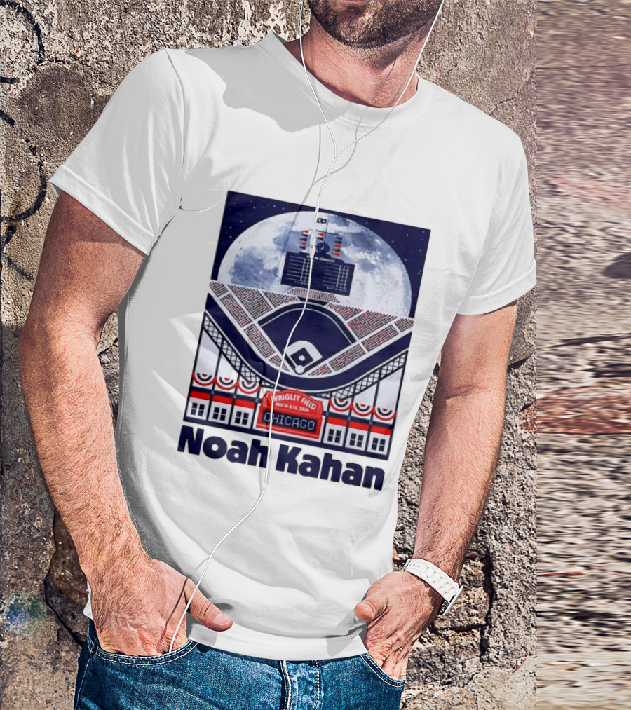 Noah Kahan Live In Concert Wrigley Field July 14 15 2023 Chicago T-Shirt