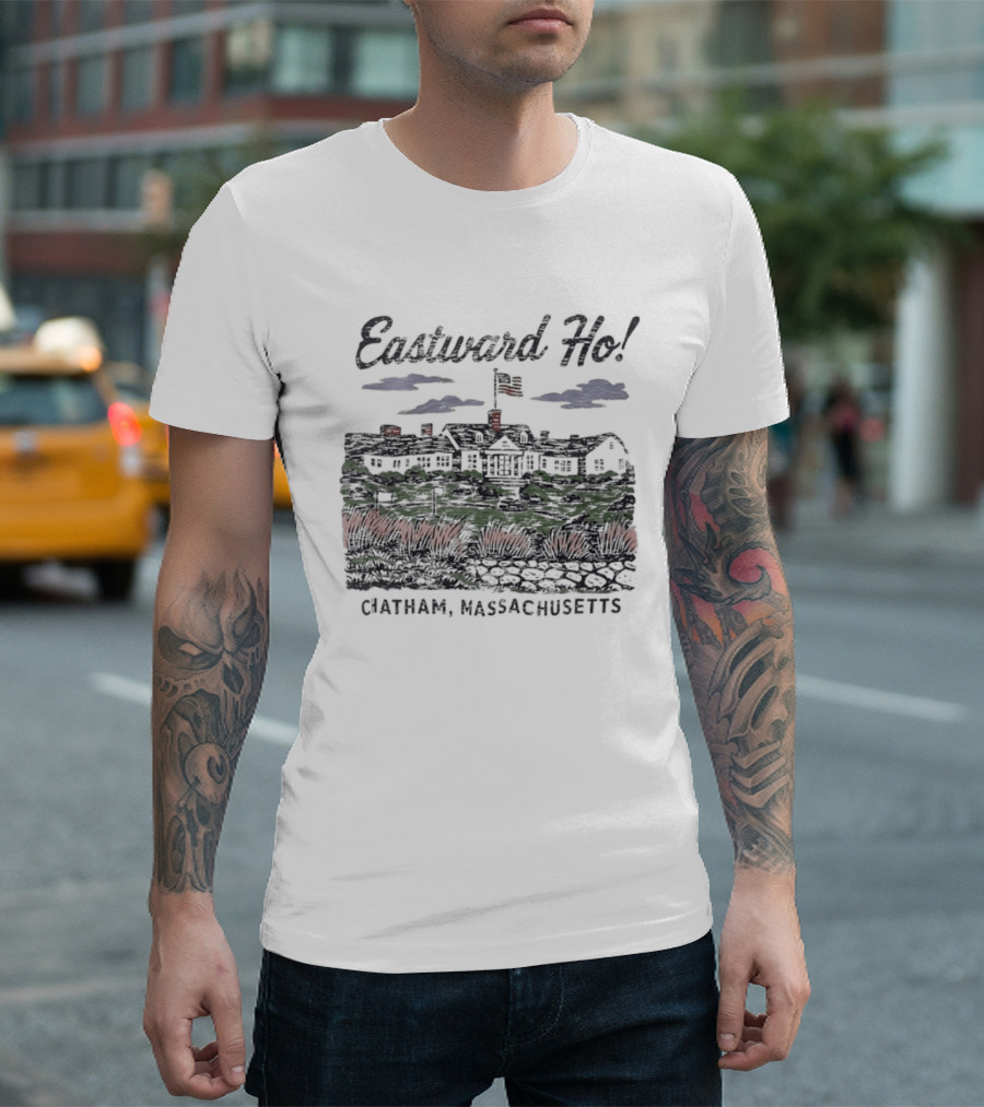 Eastward Ho Chatham Massachusetts Golf Club Scenic Landscape T-Shirt