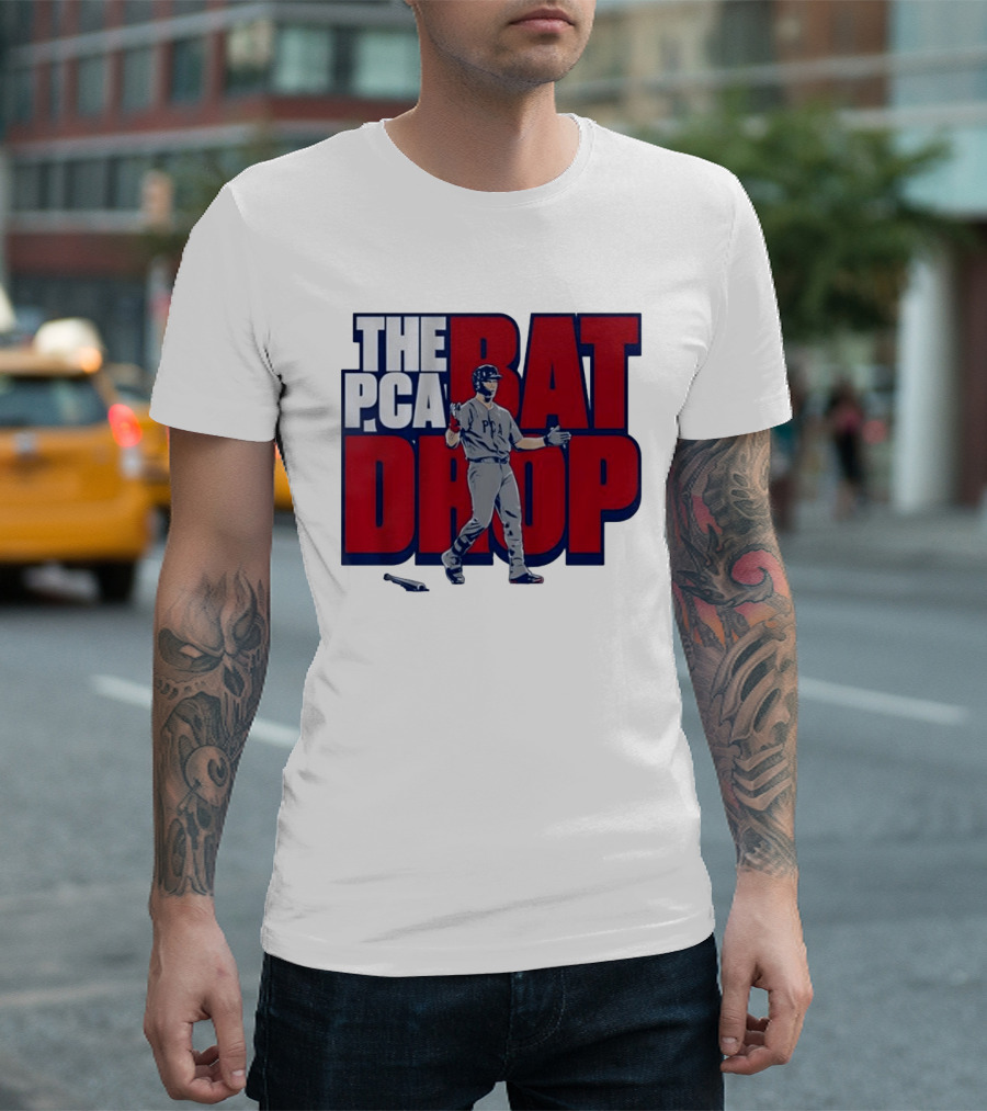 The PCA Bat Drop Pete Crow Armstrong Chicago Cubs T-Shirt