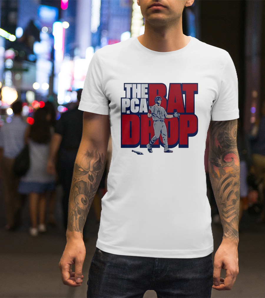 The PCA Bat Drop Pete Crow Armstrong Chicago Cubs T-Shirt