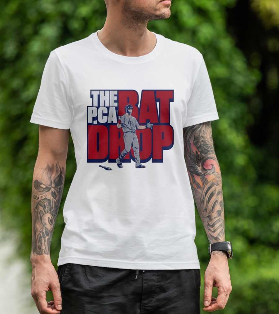 The PCA Bat Drop Pete Crow Armstrong Chicago Cubs T-Shirt