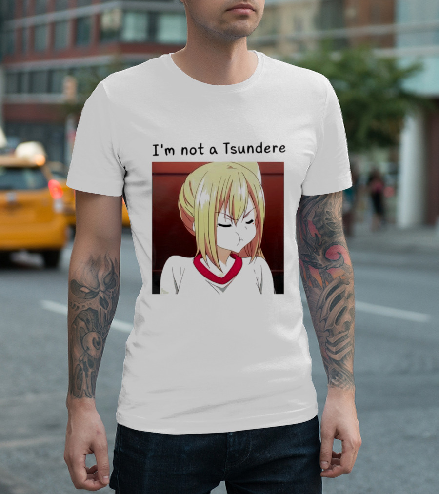 I'm Not A Tsundere Mai Kawakami Anime Character Expression T-Shirt