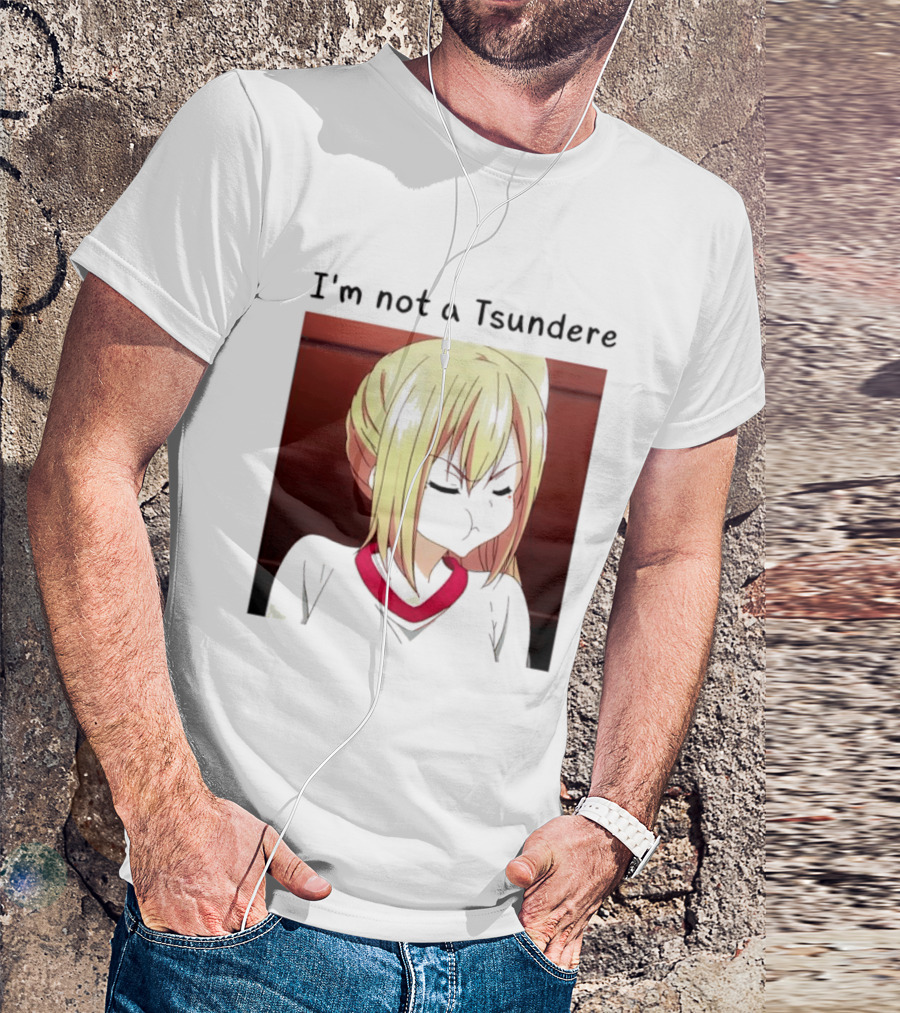I'm Not A Tsundere Mai Kawakami Anime Character Expression T-Shirt
