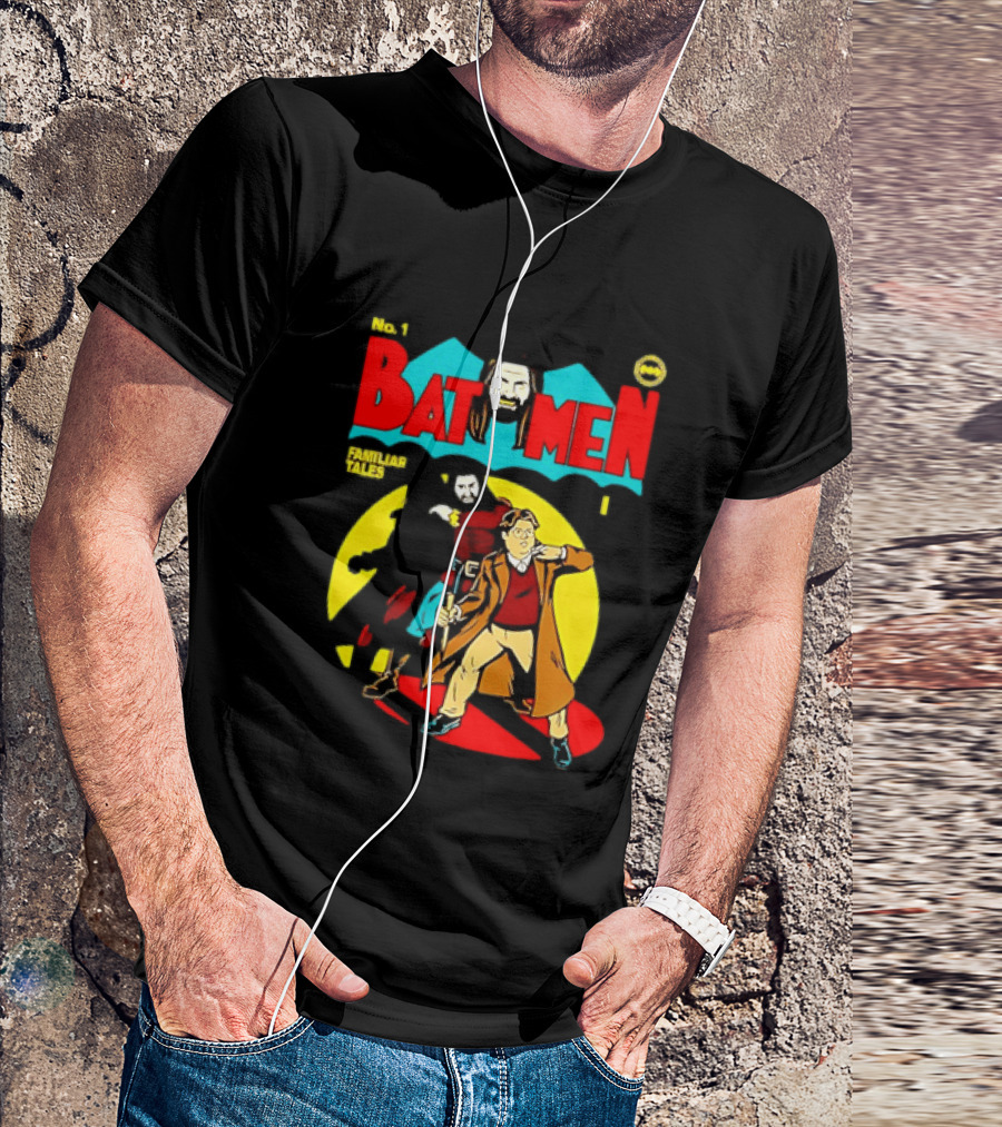 No 1 Bat Men Familiar Tales What We Do In The Shadows T-Shirt