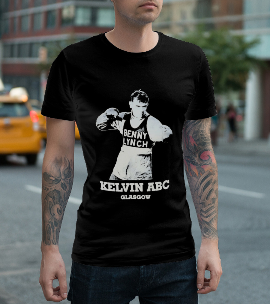 Benny Lynch Kelvin ABC Glasgow Boxing Legend T-Shirt