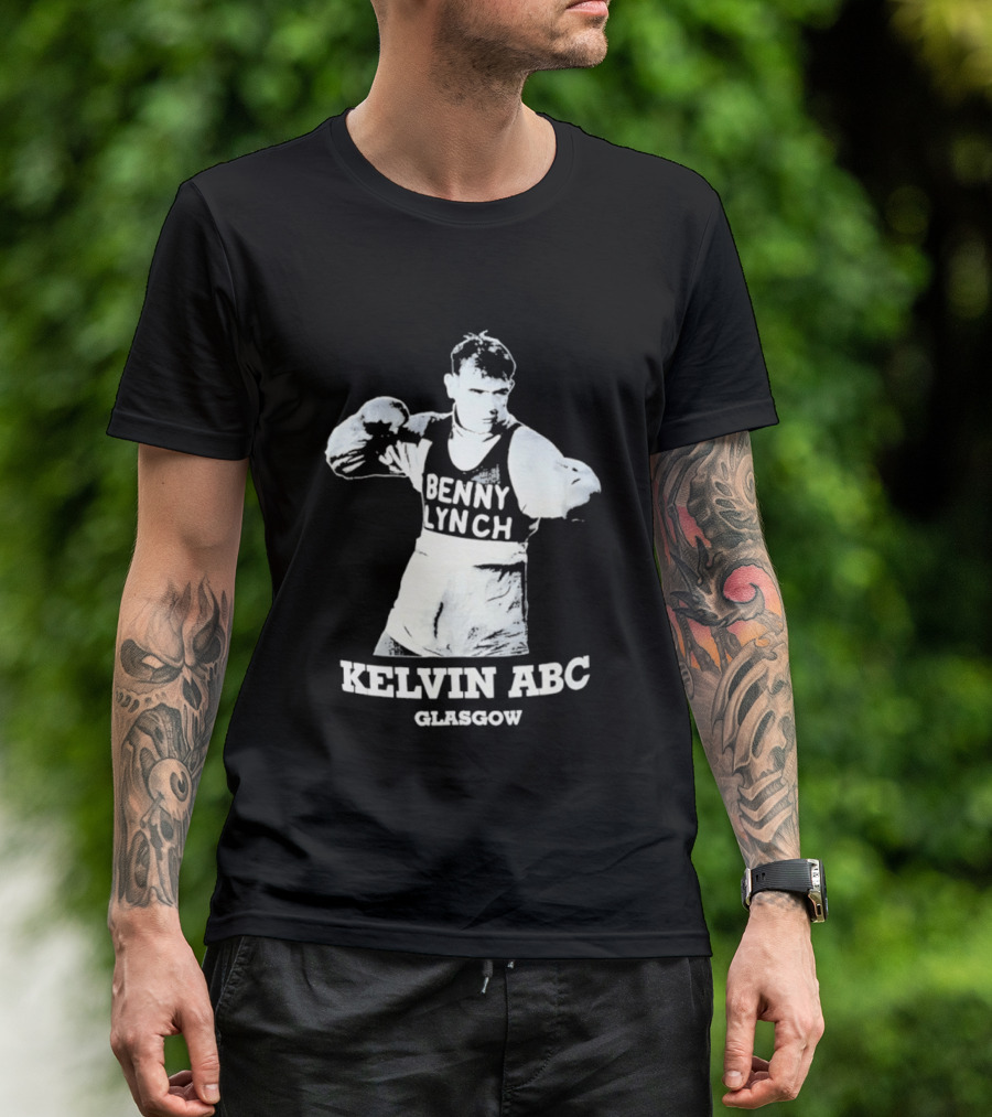 Benny Lynch Kelvin ABC Glasgow Boxing Legend T-Shirt