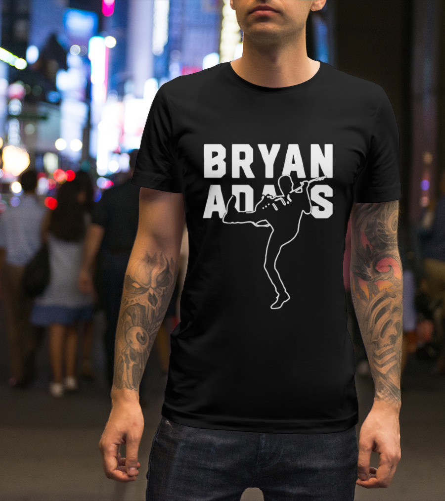 Bryan Adams Guitarist Rock Music T-Shirt