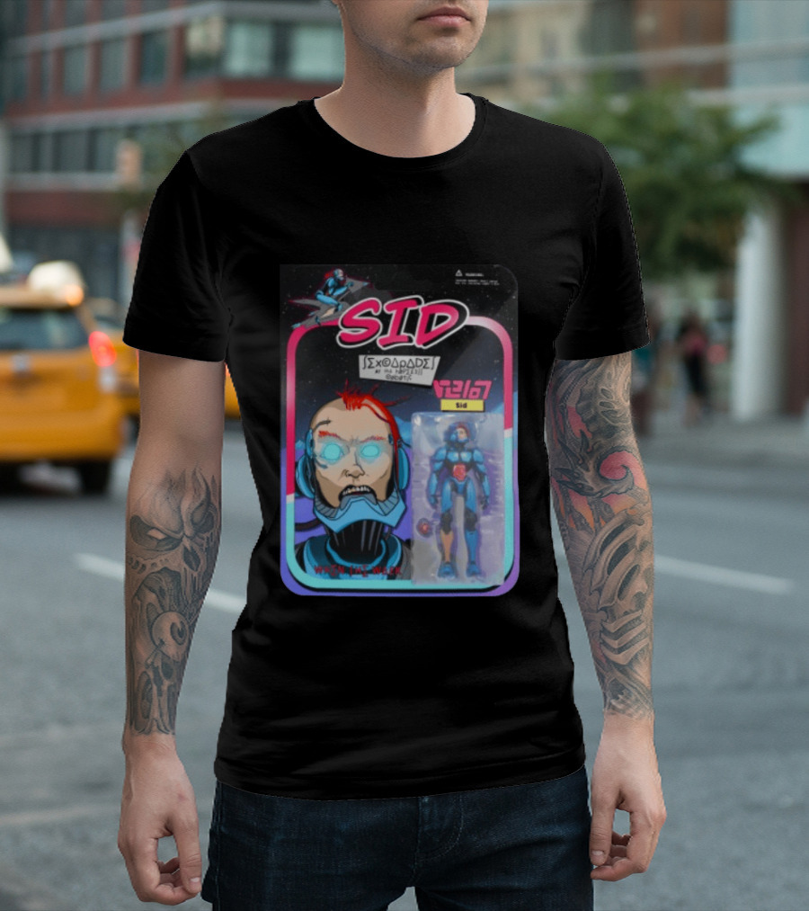 Sid Action Figure Σκορδοίδες When He Walk Retro Style Collectible Toy T-Shirt