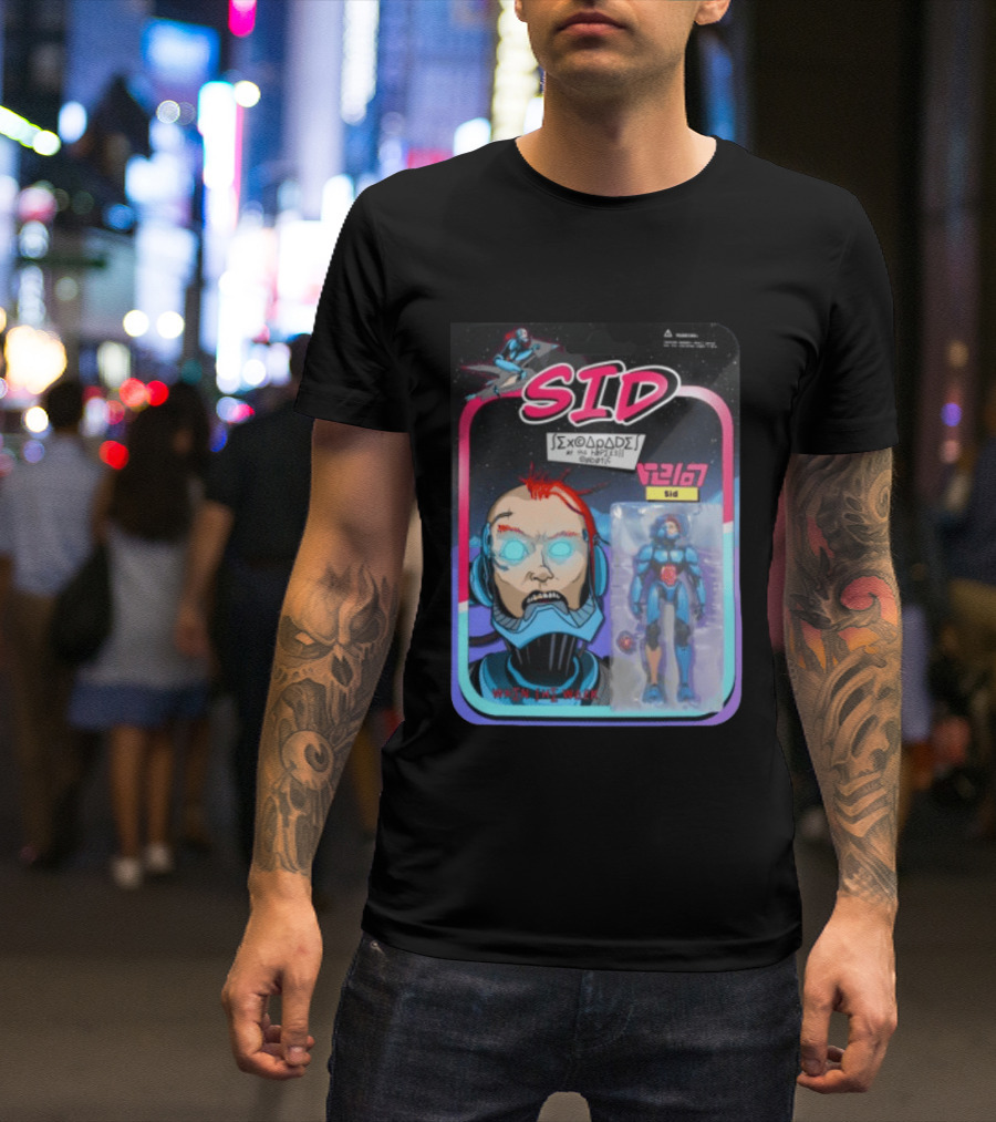 Sid Action Figure Σκορδοίδες When He Walk Retro Style Collectible Toy T-Shirt