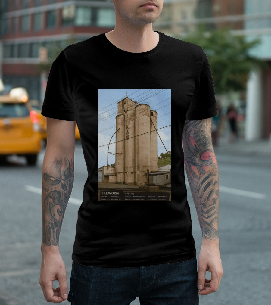 Silkworm Skwm Us West 2026 Tour Shows Venues Dates T-Shirt