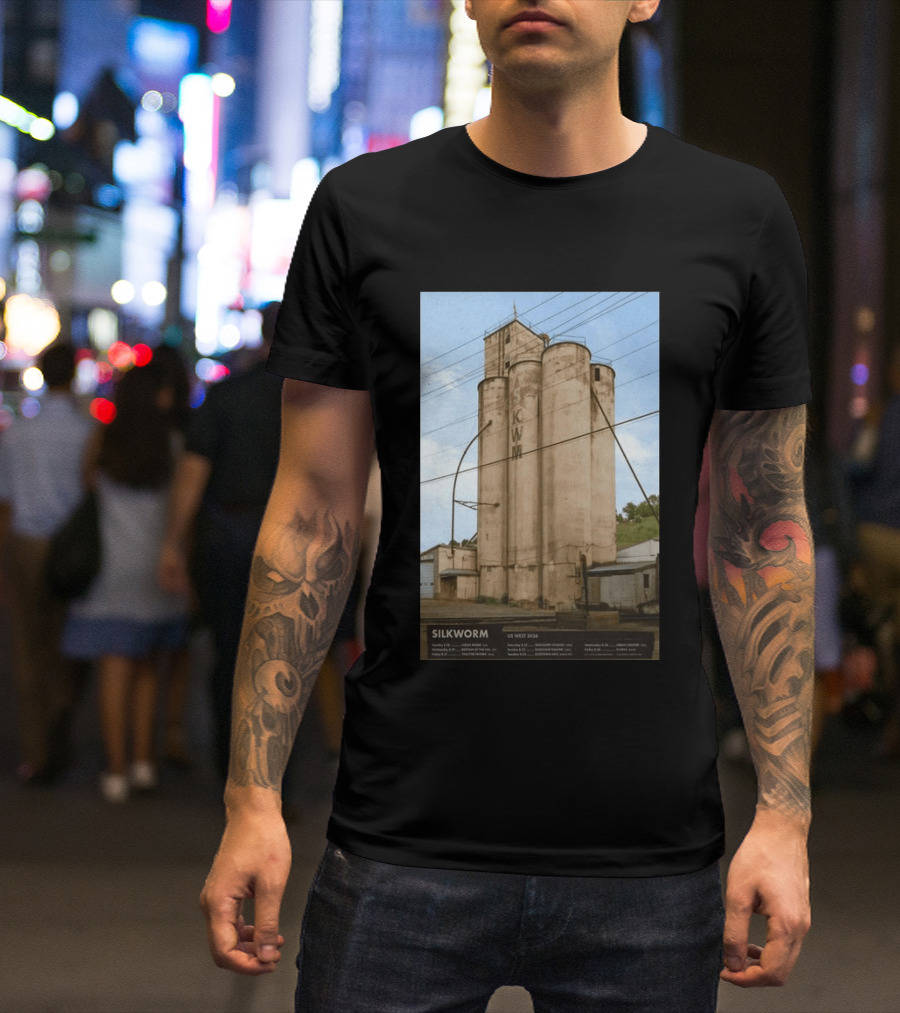 Silkworm Skwm Us West 2026 Tour Shows Venues Dates T-Shirt