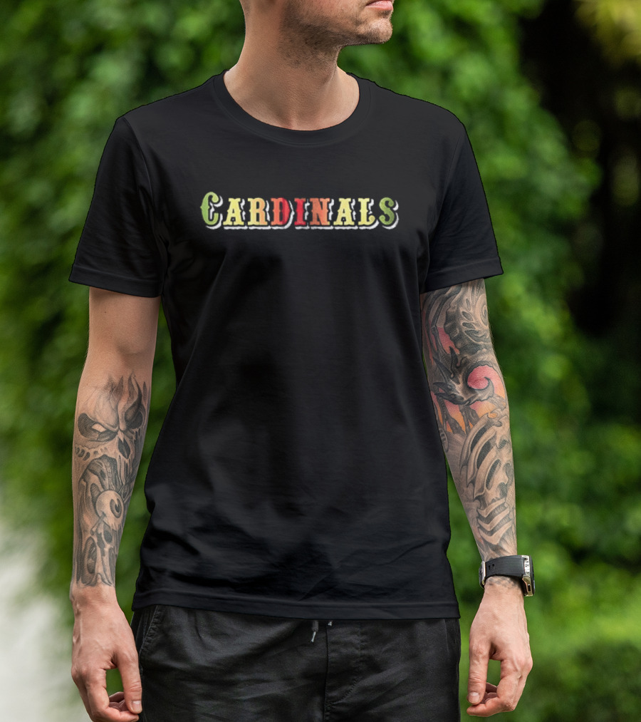 St Louis Cardinals 100th Anniversary Black History Month 1926 2026 Reds Yellows Greens T-Shirt