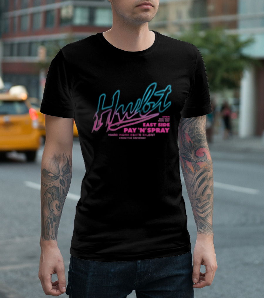 Hwbt Store East Side Oversized Lost And Found Hard To Pretend Knowing Me Knowing You T-Shirt