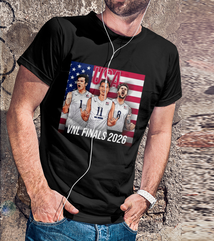 USA Volleyball VNL Finals 2026 T-Shirt