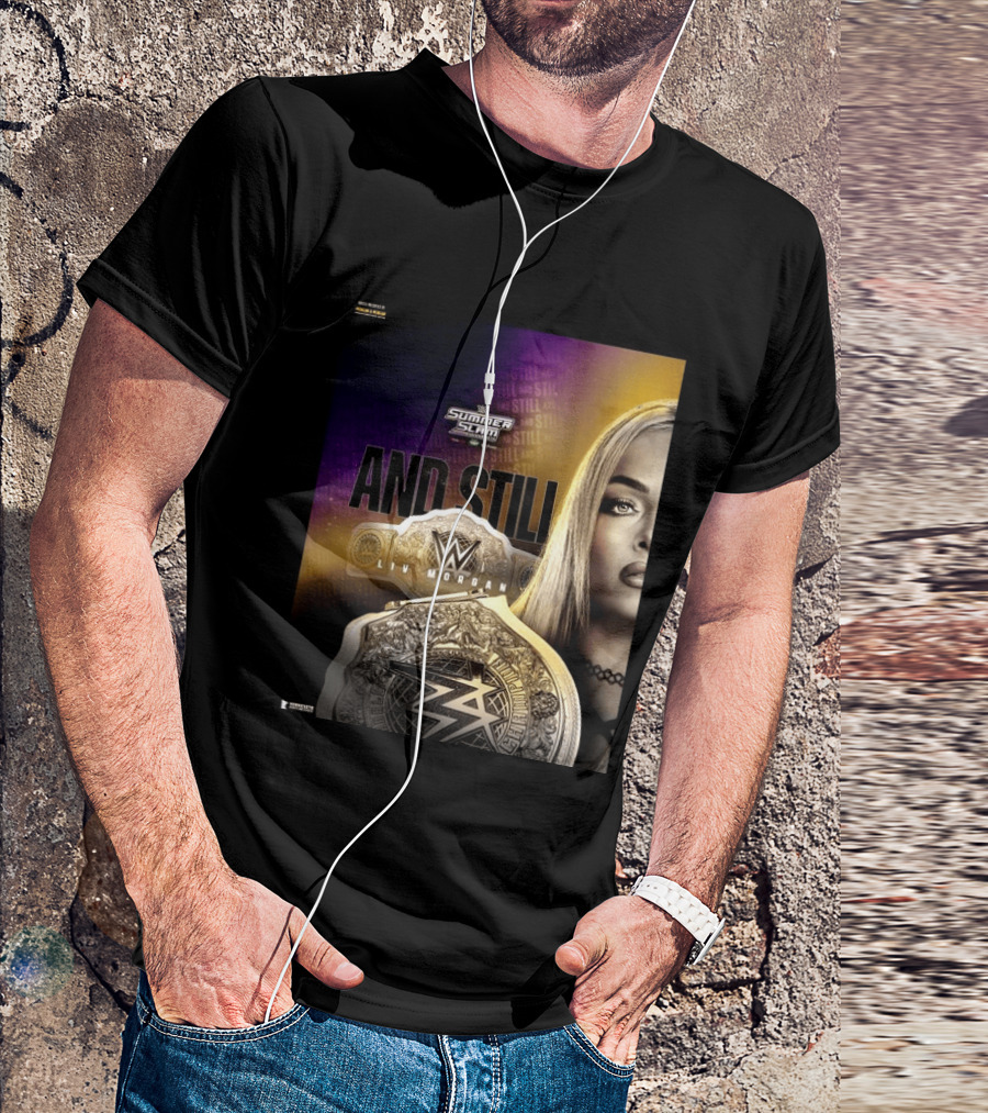 WWE Summer Slam And Still Liv Morgan Championship T-Shirt
