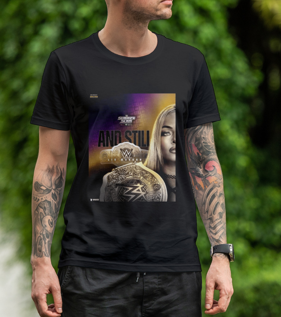 WWE Summer Slam And Still Liv Morgan Championship T-Shirt