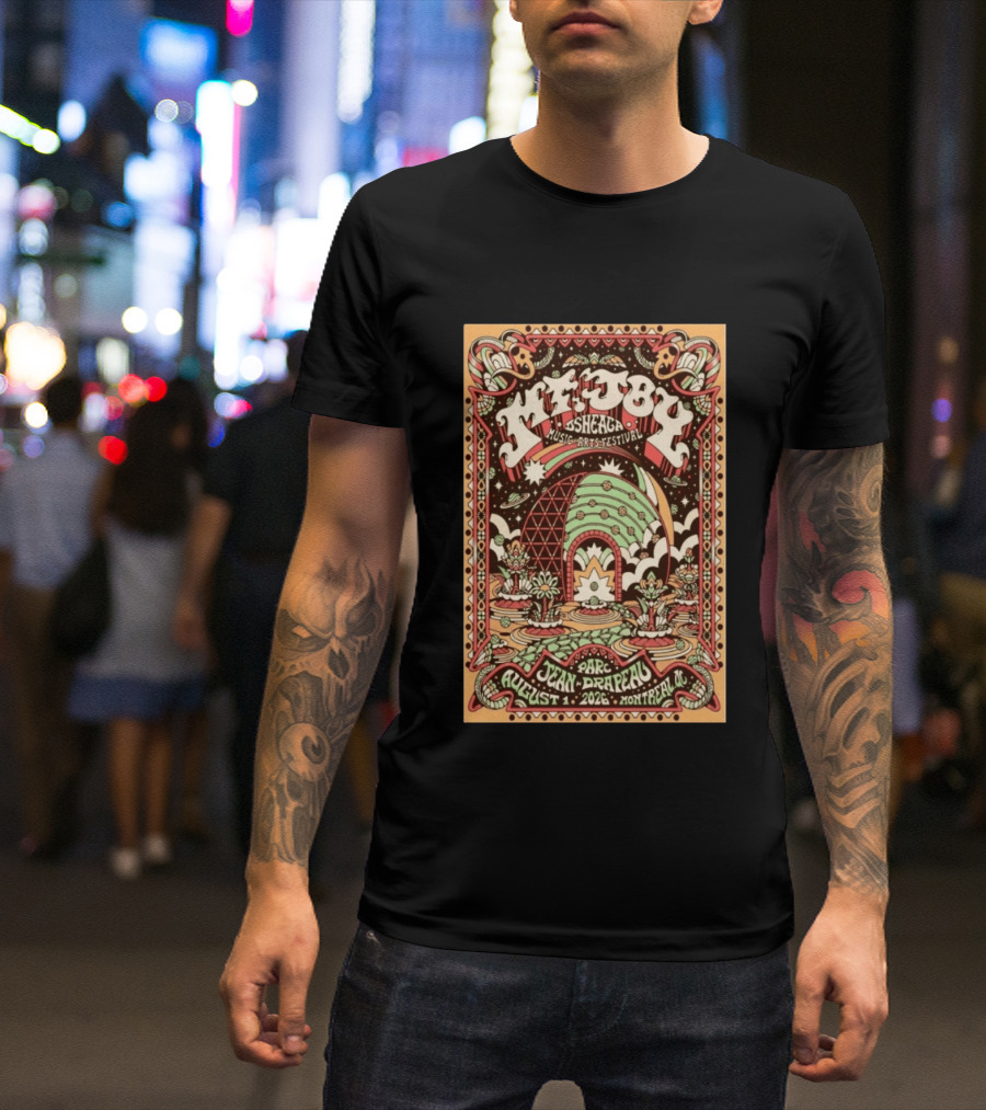 MT. Joy Osheaga Music Arts Festival August 1 2026 Parc Jean Drapeau Montreal T-Shirt