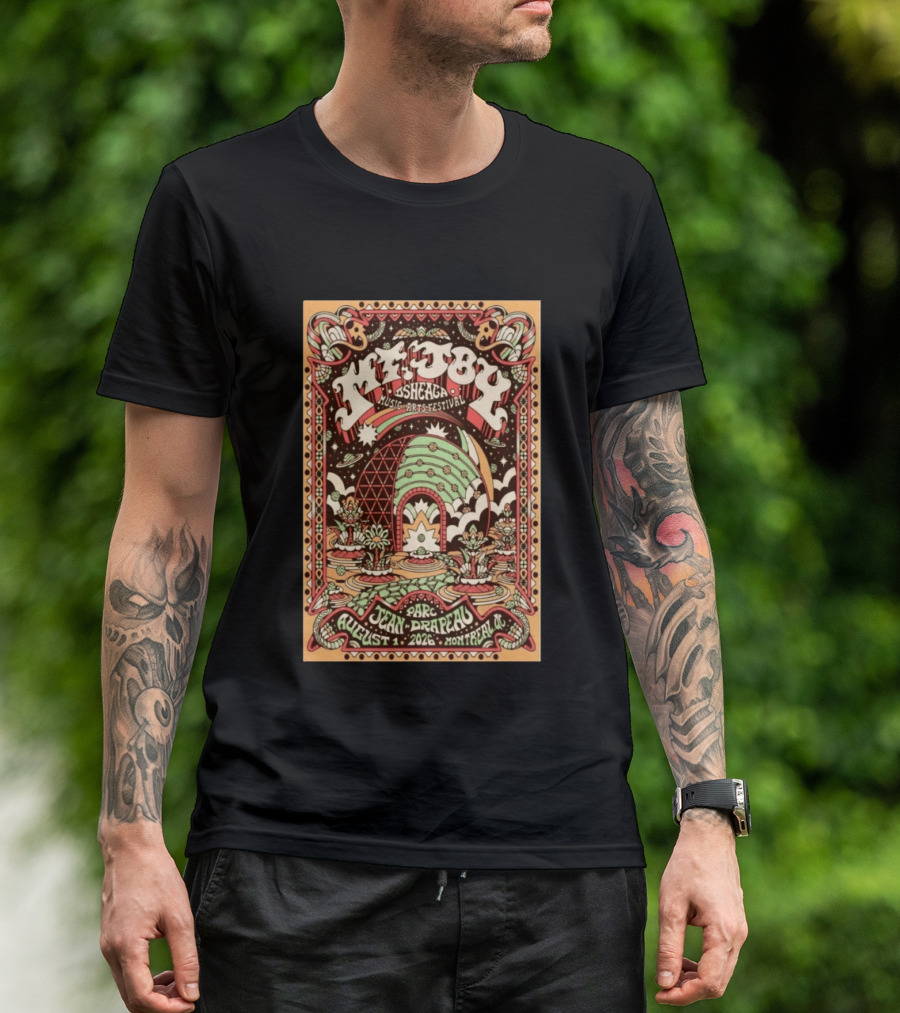 MT. Joy Osheaga Music Arts Festival August 1 2026 Parc Jean Drapeau Montreal T-Shirt