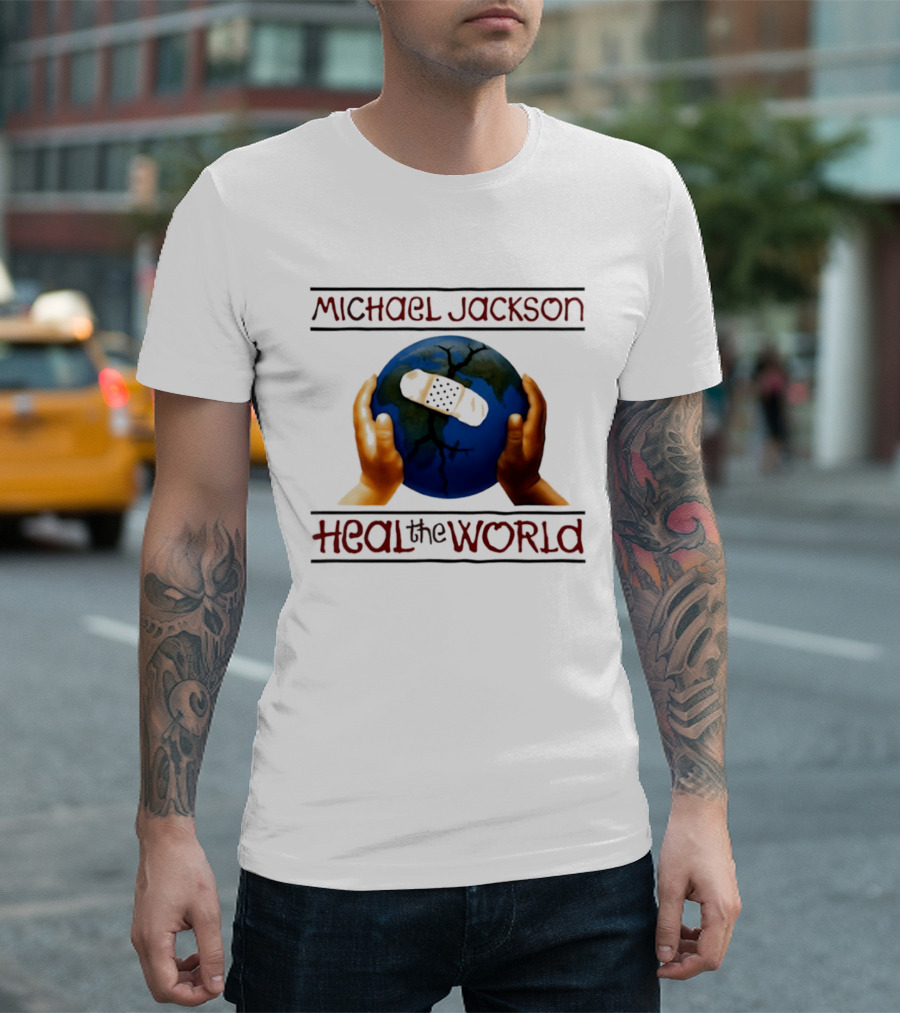 Michael Jackson Heal The World King Of Pop T-Shirt