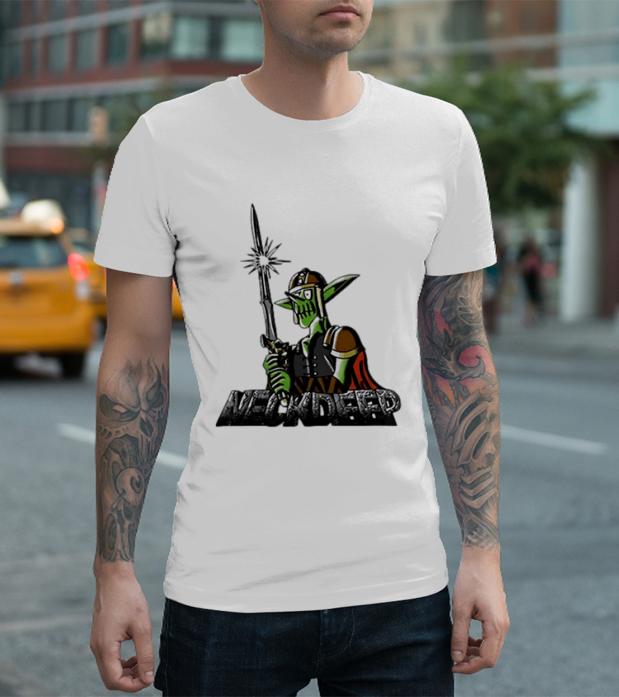 Neck Deep Goblin Warrior Pop Punk Band Fantasy Sword T-Shirt