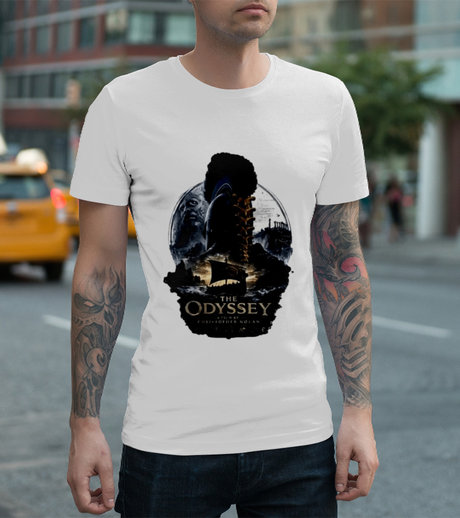 The Odyssey Film By Christopher Nolan Featuring Odysseus Mythical Hero T-Shirt