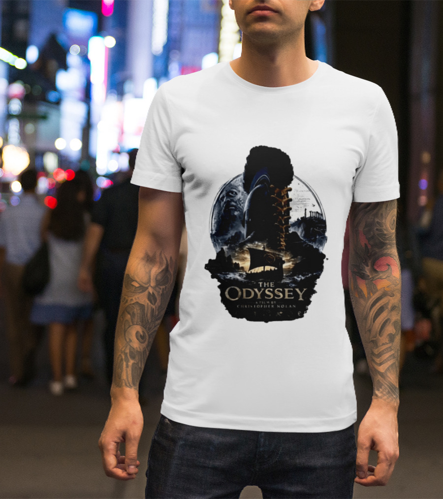 The Odyssey Film By Christopher Nolan Featuring Odysseus Mythical Hero T-Shirt