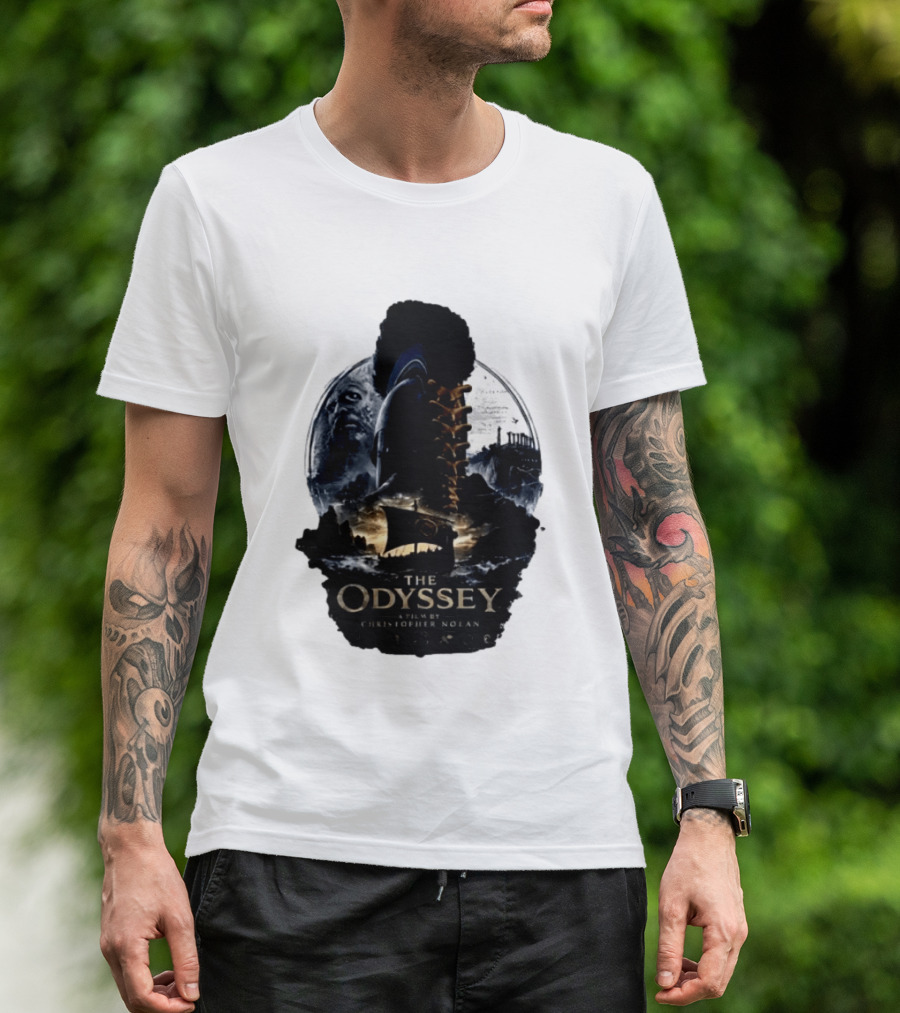 The Odyssey Film By Christopher Nolan Featuring Odysseus Mythical Hero T-Shirt