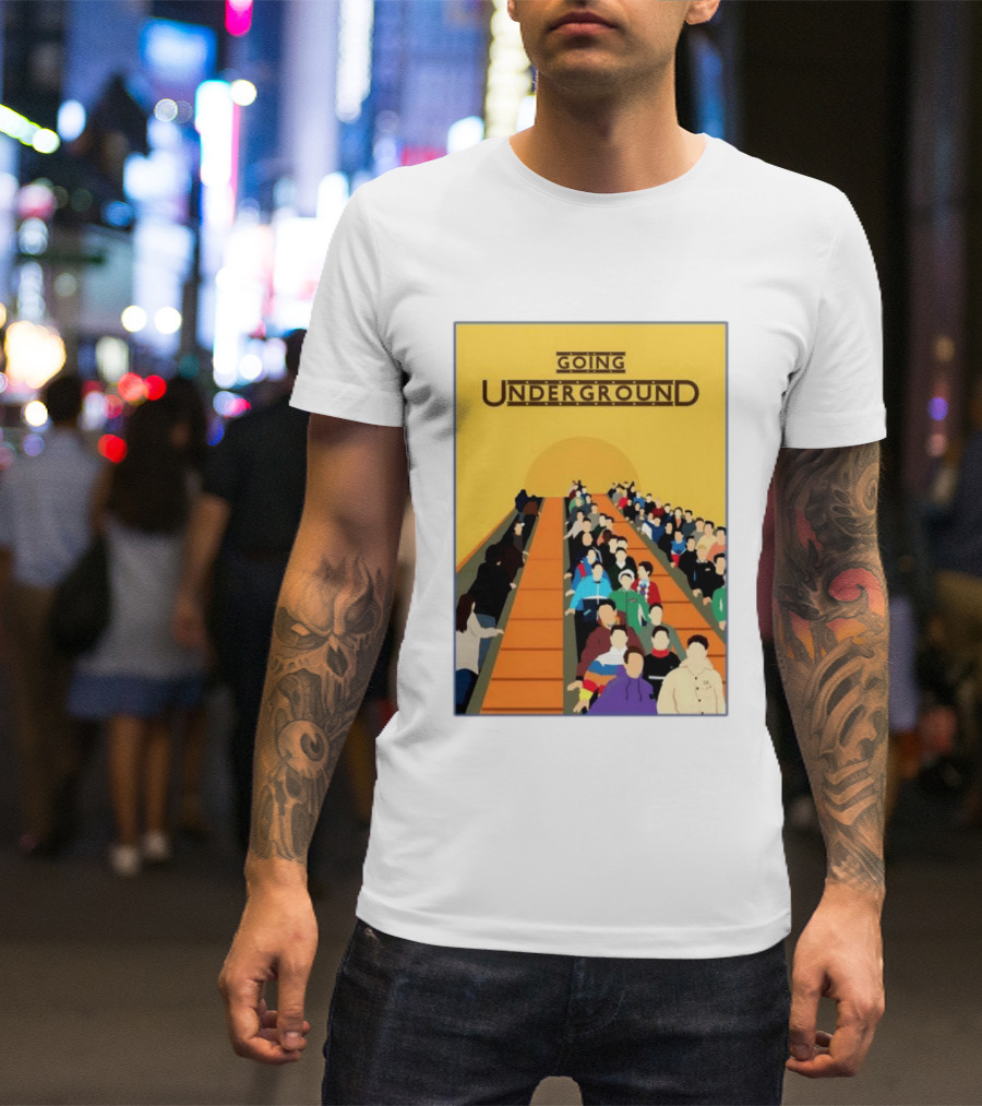 The Jam Going Underground Mod Culture Casuals Terrace Youth Football T-Shirt