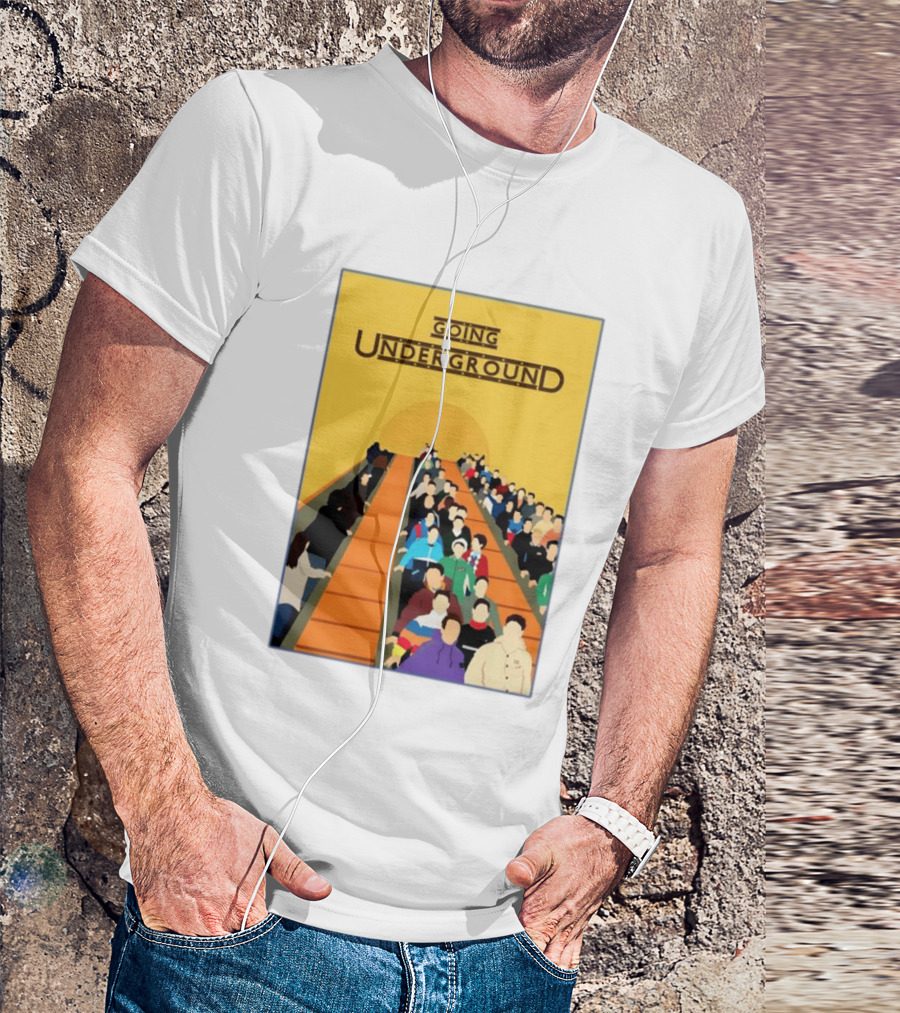 The Jam Going Underground Mod Culture Casuals Terrace Youth Football T-Shirt