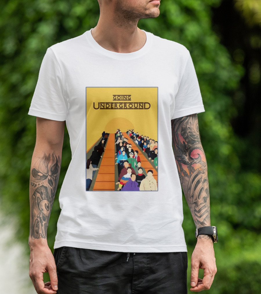 The Jam Going Underground Mod Culture Casuals Terrace Youth Football T-Shirt