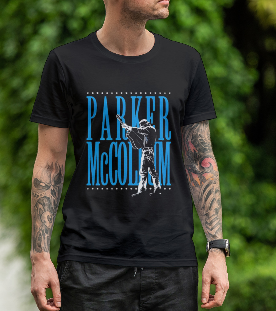 Parker McCollum Country Music Star Singer Guitar T-Shirt
