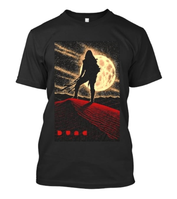 Paul Atreides Dune Arrakis Desert Moon Scene T-Shirt